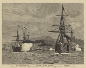 O Último da Demonstração Naval, Dispersão da Frota Internacional, 5 de dezembro de 1880